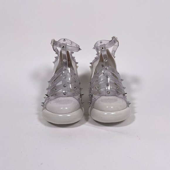 JEAN PAUL GAULTIER x Melissa White Jelly 'Punk Love' Platform - Picture 2 of 11